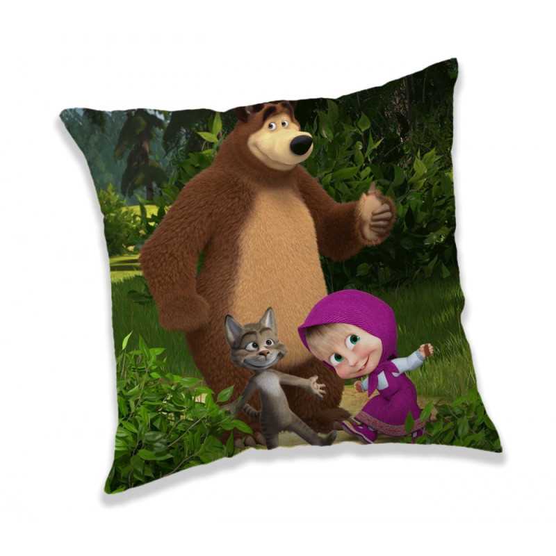 Masha and the Bear Pillow Cushion 40*40 cm