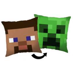 Minecraft Steve Creeper Pillow Cushion 40*40