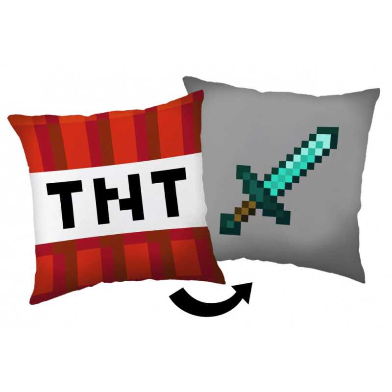 Minecraft TNT Sword Pillow Cushion 40*40