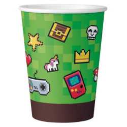 Game On Paper Cup (6 pieces) 200 ml