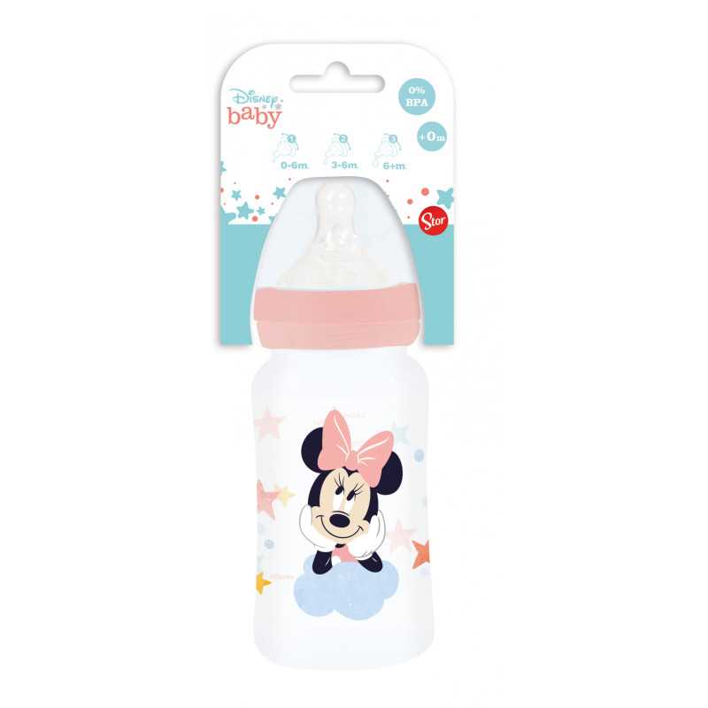 Disney Minnie Baby Nursing Bottle (24 dl)