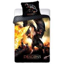 Dragons Bedlinen 140Ã200 cm 70Ã90 cm