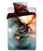 Dragons Bedlinen 140Ã200 cm 70Ã90 cm