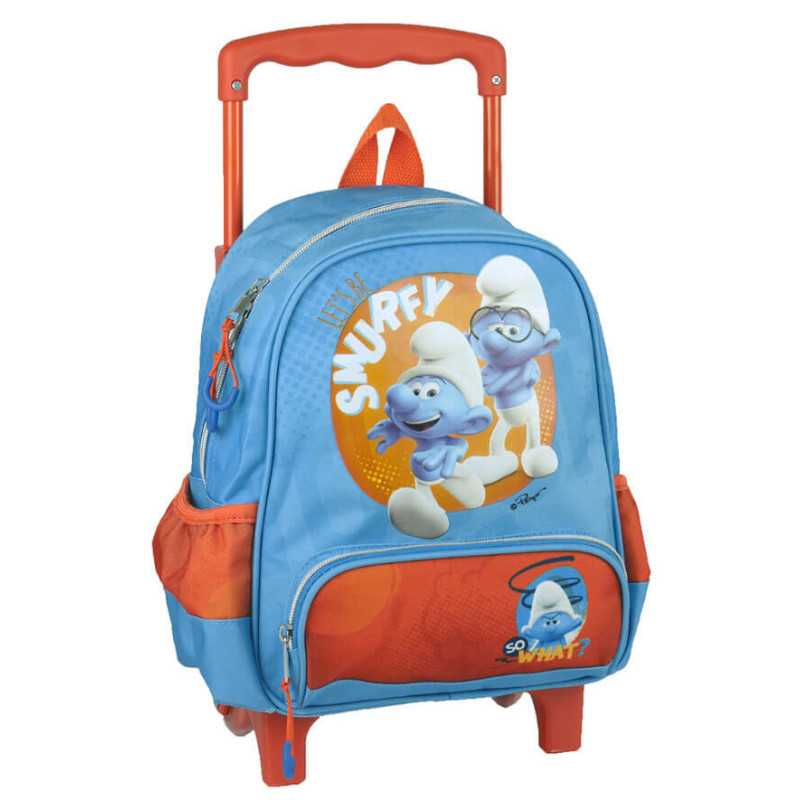 Smurfs Trolley Backpack Bag 30 cm