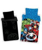 Avengers Bedlinen Heads (Lightning in the Dark) 140Ã200cm