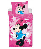 Disney Minnie Bedlinen Microfibre 140Ã200 cm 70Ã90 cm