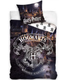 Harry Potter Bedlinen Castle Night 140Ã200cm 70Ã90 cm