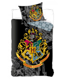 Harry Potter Bedlinen Crest 140Ã200 cm 70Ã90 cm