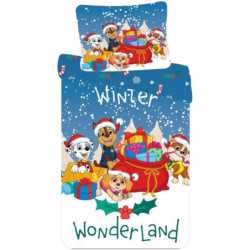 Paw Patrol Christmas Bedlinen 140Ã200 cm 70Ã90 cm