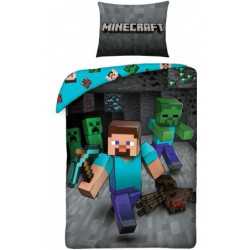 Minecraft Bedlinen Miner 140Ã200 cm 70Ã90 cm