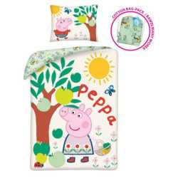 Peppa Pig Bedlinen 140Ã200 cm 70Ã90 cm