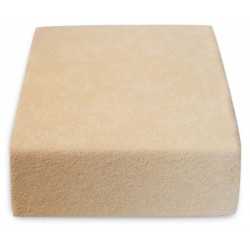 Beige Frotte Fitted Sheet 60*120 cm