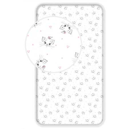 Disney Marie Cat Fitted Sheet 90*200 cm