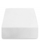 White Frotte Fitted Sheet 60*120 cm