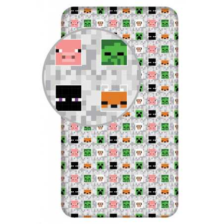 Minecraft Fitted Sheet 90*200 cm