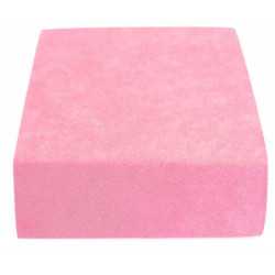 Pink Frotte Fitted Sheet 60*120 cm