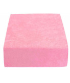 Pink Frotte Fitted Sheet 60*120 cm