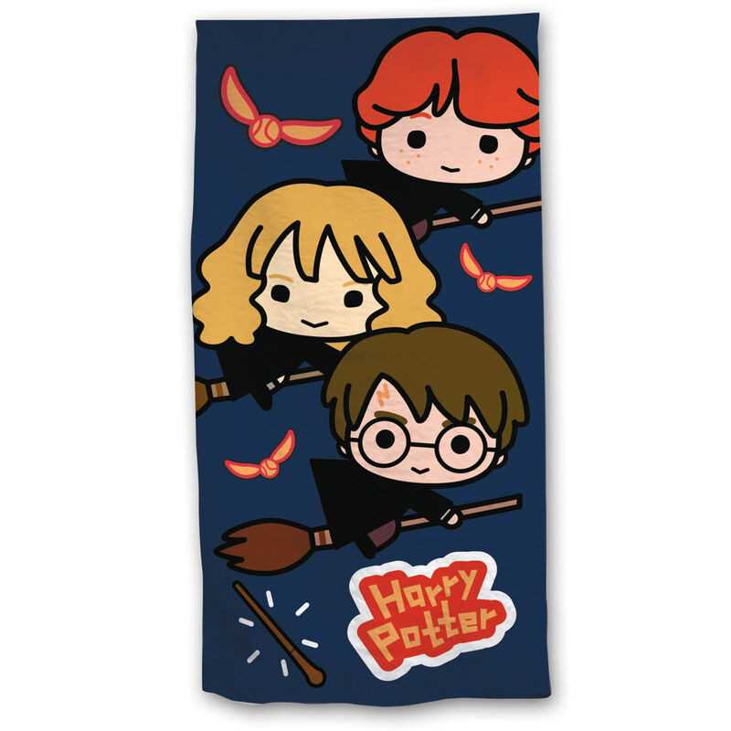 Harry Potter Chibi microfiber beach towel