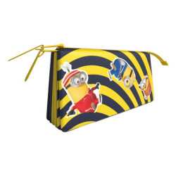 Minions triple pencil case