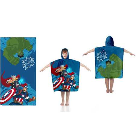 Marvel Avengers Cotton poncho towel