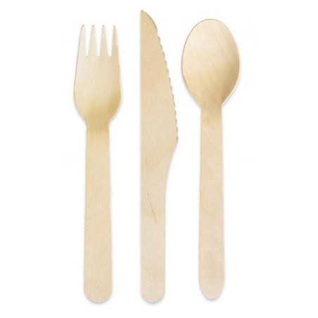 Wooden Cutlery set (6 pieces)