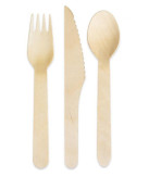 Wooden Cutlery set (6 pieces)