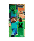 Minecraft cotton beach towel