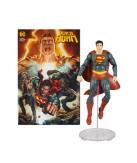 DC Comics Black Adam Comic + Superman figure 17cm