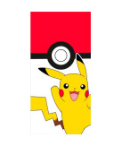 Pokemon Pikachu Pokeball beach towel cotton