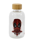 Marvel Deadpool glass bottle 620ml