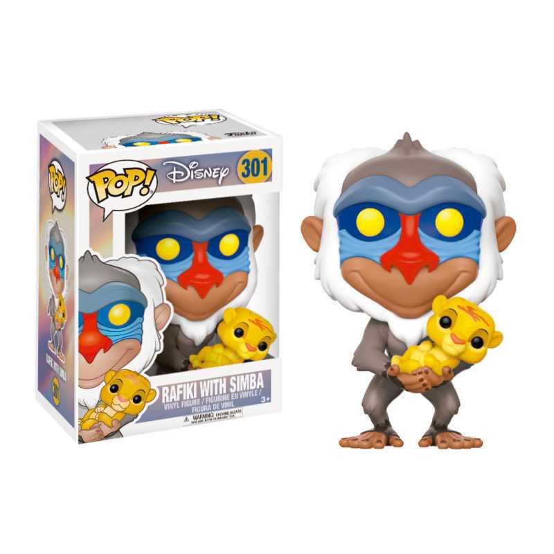 POP figure Disney The Lion King Rafiki with Simba