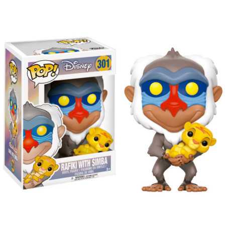 POP figure Disney The Lion King Rafiki with Simba