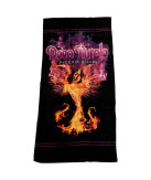 Deep Purple Phoenix Rising cotton beach towel