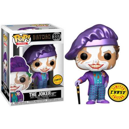 POP figure DC Comics Batman 1989 Joker with Hat Chase