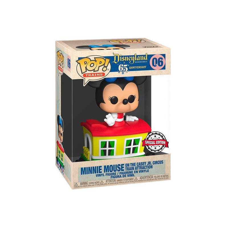 POP figure Disney Train Casey Jr- Minnie in Car 6 Exclusive