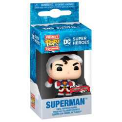 Pocket POP Keychain DC Comics Holiday Superman Exclusive