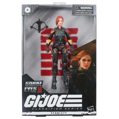 G.I. Joe Classified Series - Snake Eyes: G.I. Joe Origins Scarlett 20 figure 15cm