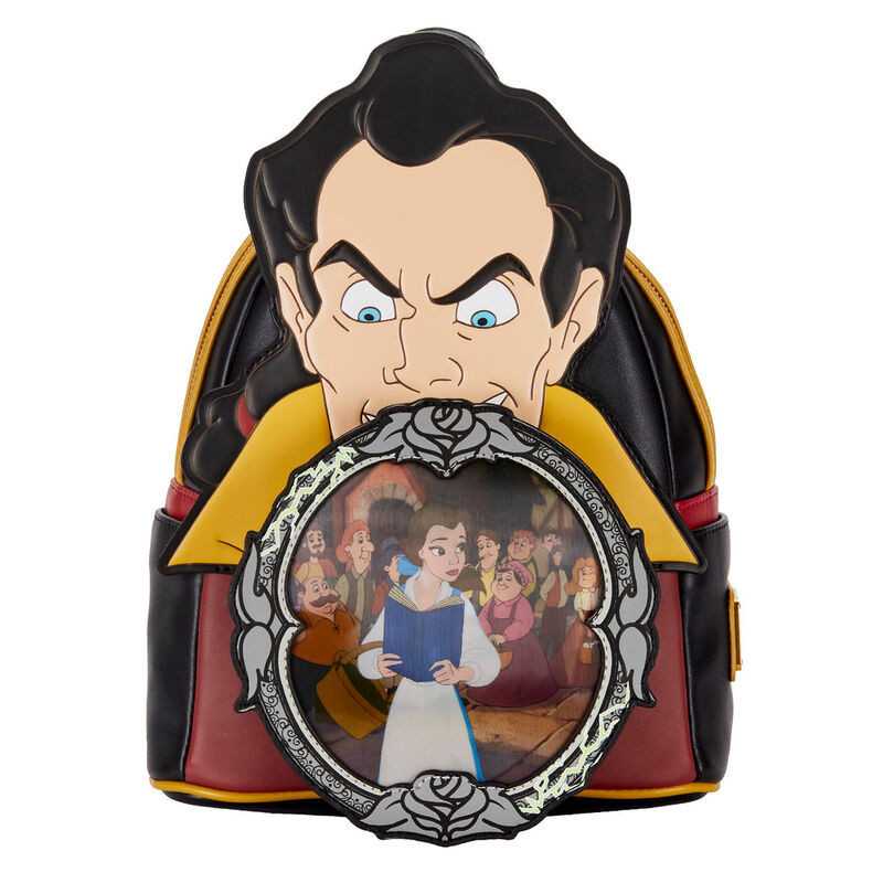 Loungefly Disney Beauty and the Beast Villains Gaston Scene backpack 26cm