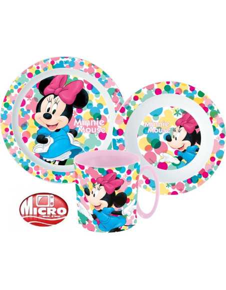 Disney Minnie Dinner set microwaveable plastic