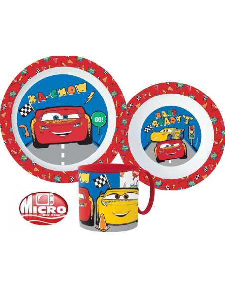 Disney Cars Dinner set microwaveable plastic