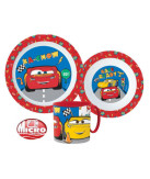 Disney Cars Dinner set microwaveable plastic