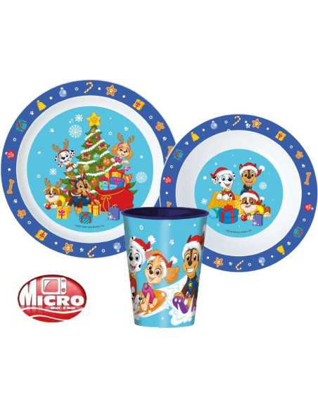 Paw Patrol Dinner set microwaveable plastic