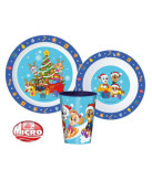 Paw Patrol Dinner set microwaveable plastic