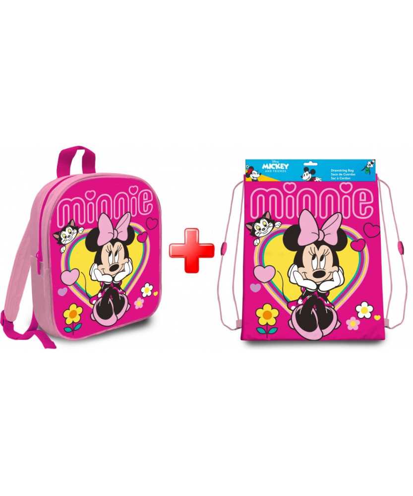 Disney Minnie backpack and gym bag Set